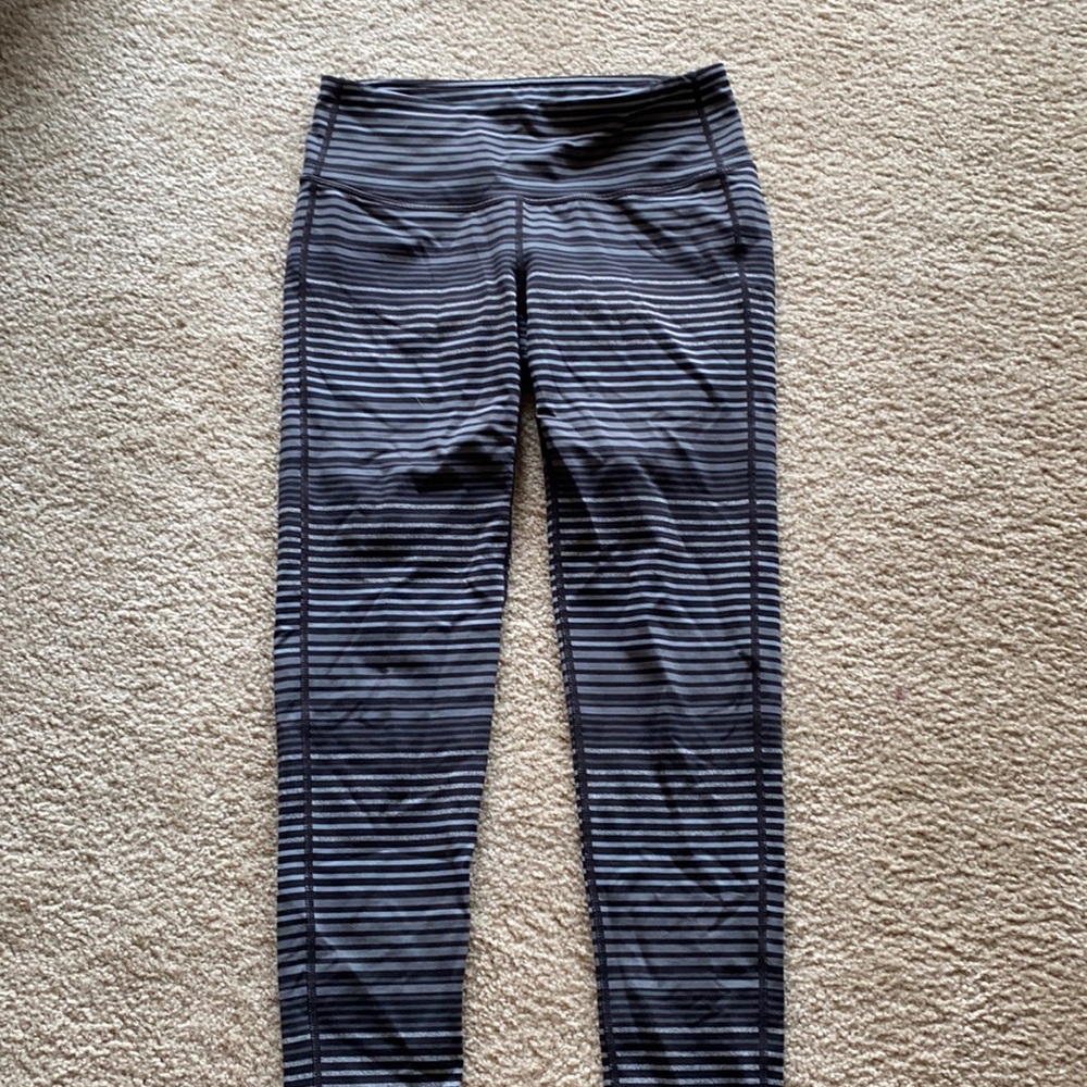 Athleta striped leggings!